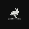Agile Rabbit in Sterling Silver - Haute Orfèvrerie