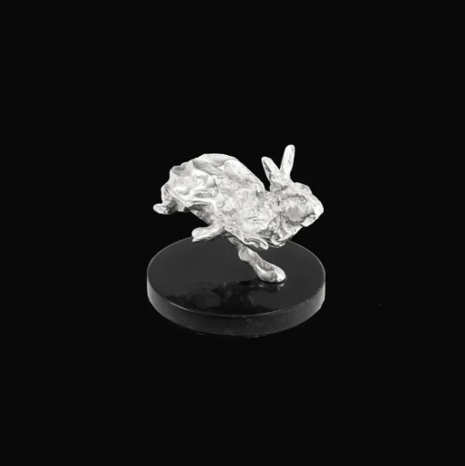 Agile Rabbit in Sterling Silver - Haute Orfèvrerie