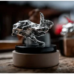 Agile Rabbit in Sterling Silver - Haute Orfèvrerie