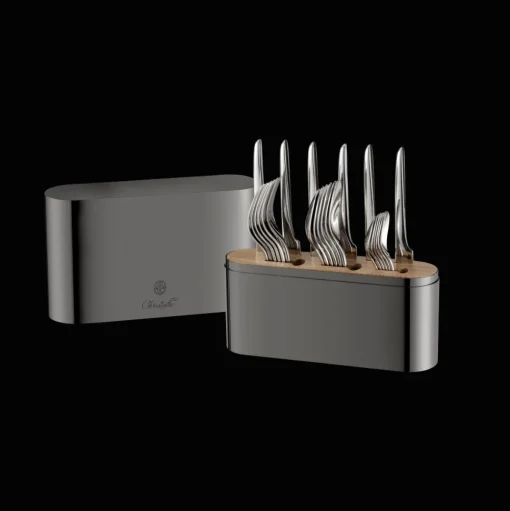Black Stainless Steel Case - 24-piece stainless steel (sold empty)