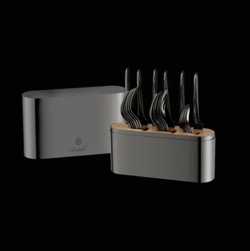 Black Stainless Steel Case - 24-piece stainless steel (sold empty)