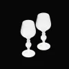 Blown Glass Red Wine Glass Set