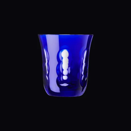 Blue Crystal Water Glass