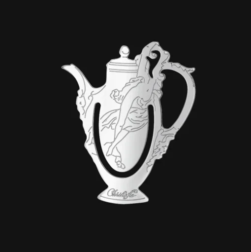 Carrier belleuse bookmark Gallia Silver plated