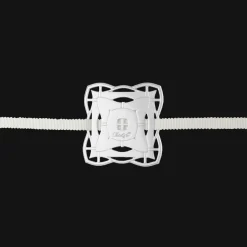 Celebration ornament Rectangle - Silver plated
