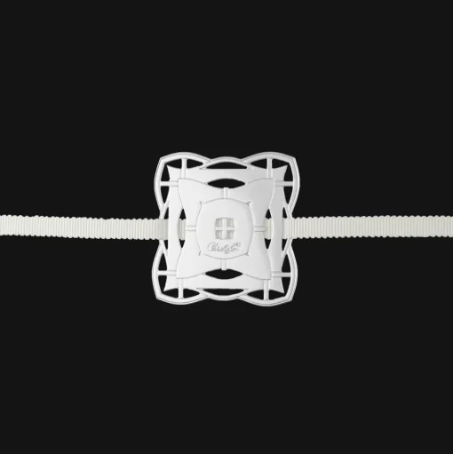 Celebration ornament Rectangle - Silver plated