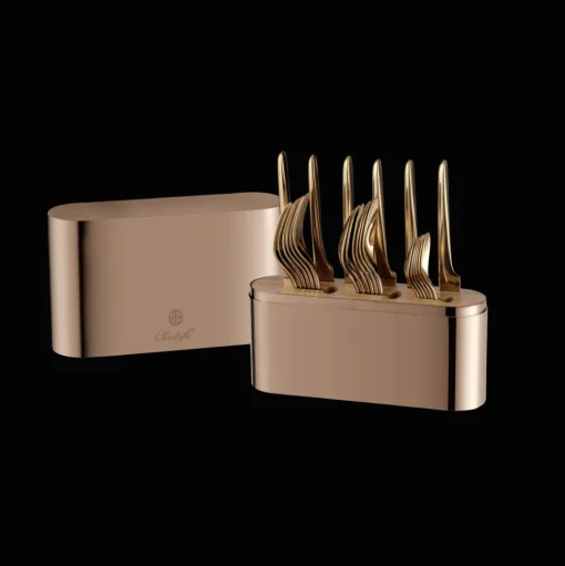 Copper Stainless Steel Case - 24-piece stainless steel (sold empty)