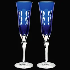 Crystal Champagne Flutes - Set of 2