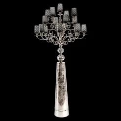 Crystal Chandelier Floor Lamp