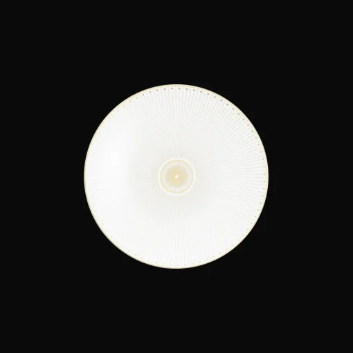 Dessert Plate Porcelain Gold