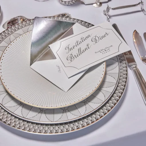 Dessert Plate Porcelain Gold