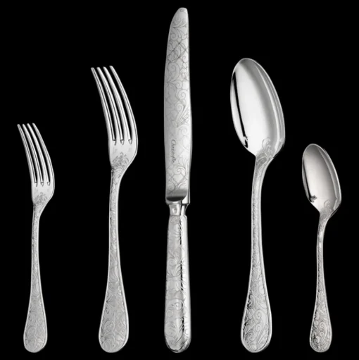 Flatware set for 12 people (110 pieces) with chest