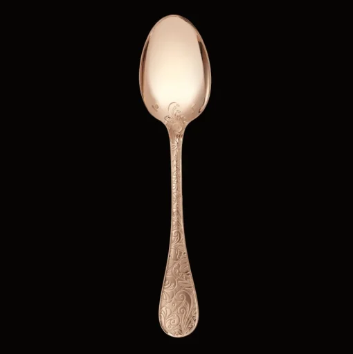 Gilded Rose Gold Table Spoon