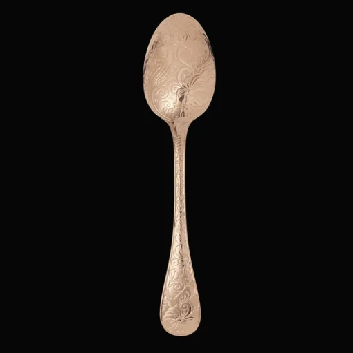 Gilded Rose Gold Table Spoon
