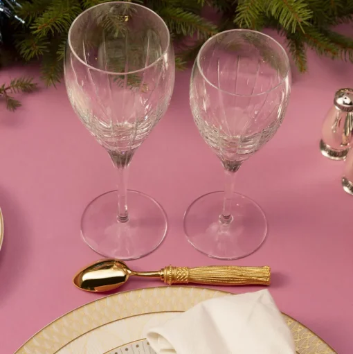 Gilded Silver-Plated Coffee Spoon Set