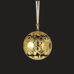 Gold Gilded Silver-Plated Ornament - 2023