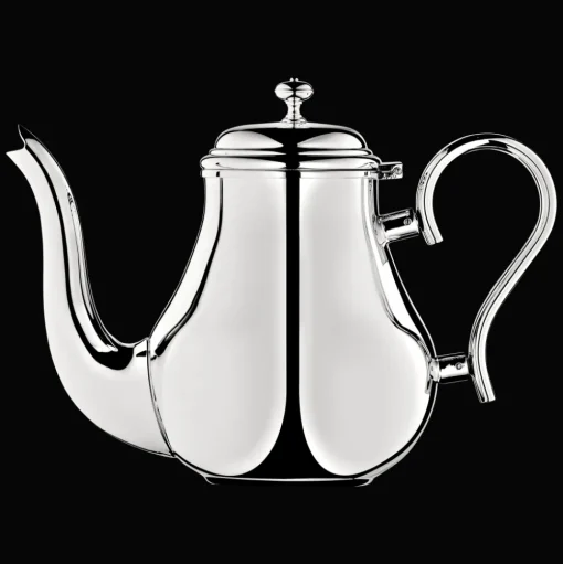 Individual Silver-Plated Teapot