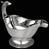 Large Silver-Plated Gravy Boat