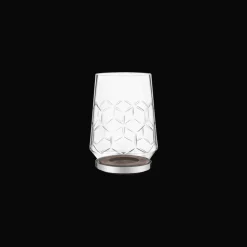 Madison 6 Glass, Wood And Silver-Plated Hurricane