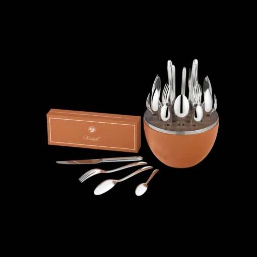 MOOD - Silver-Plated 24-Piece Flatware Set