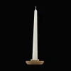 Oak Silver-Plated Candle Holder