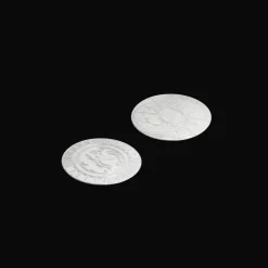Palladium Plated Coaster Set