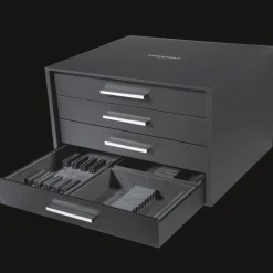110 Piece Silver-Plated Flatware Set with Chest
