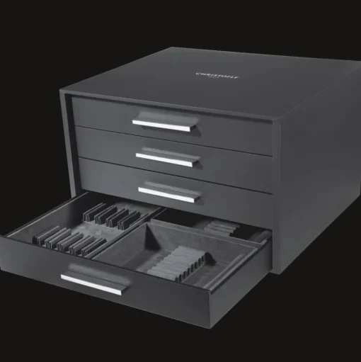 110 Piece Silver-Plated Flatware Set with Chest