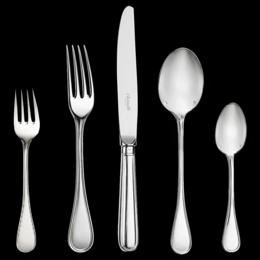 5-Piece Silver-Plated Flatware Set