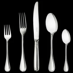 5-Piece Silver-Plated Flatware Set
