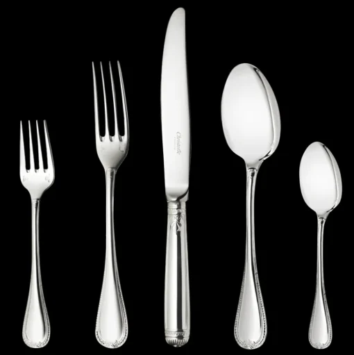 5-Piece Silver-Plated Flatware Set
