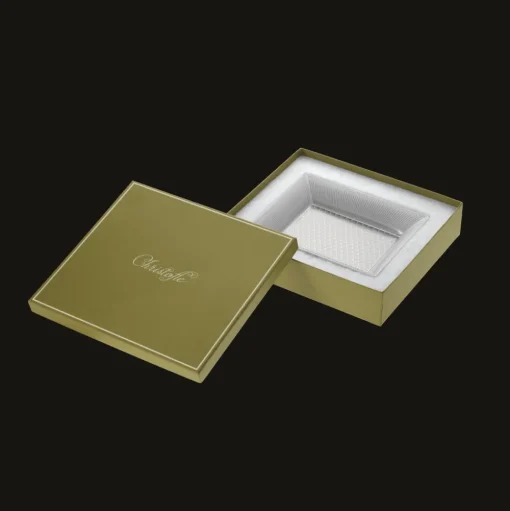 Platinum Porcelain Trinket Tray Gift Box