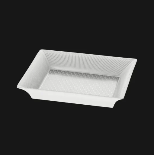 Platinum Porcelain Trinket Tray Gift Box