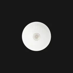 Porcelain Chinese Rice Bowl Platinum Finish