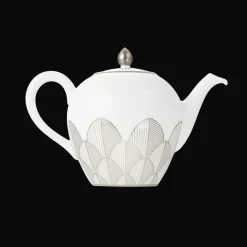 Porcelain Round Teapot - 50 oz