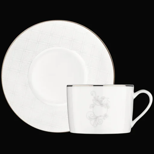 Porcelain Tea/Coffee Cup & Saucer