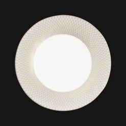 Porcelain Underplate Platinum Finish
