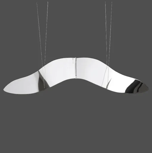 Rhodium plated silver mobile