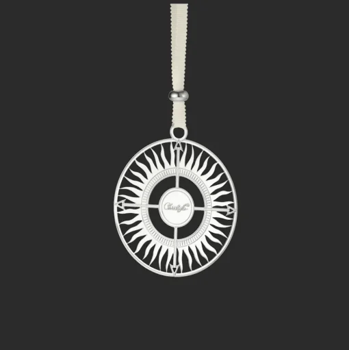 Set of 3 Silver-Plated Ornaments