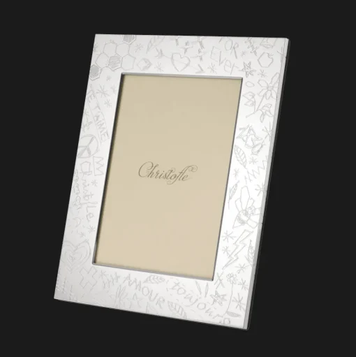 Silvered Picture Frame - 5 x 7 in