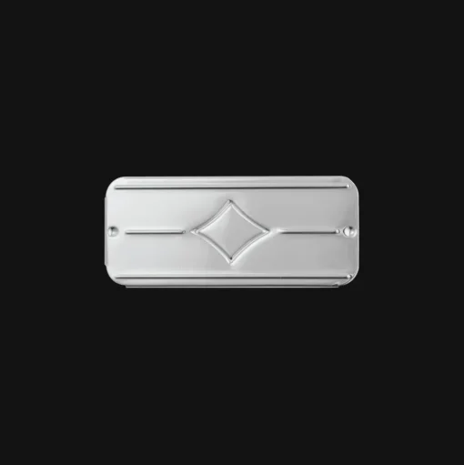 Silver-Plated Ace Of Diamonds Trinket box