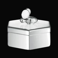 Silver-Plated Baby Keepsake Box With Lid