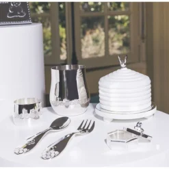 Silver-Plated Baby Keepsake Box With Lid