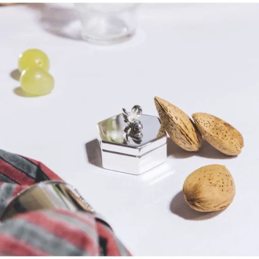 Silver-Plated Baby Keepsake Box With Lid