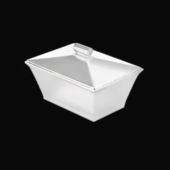 Silver-Plated Biscuit Box