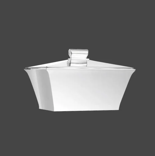 Silver-Plated Biscuit Box