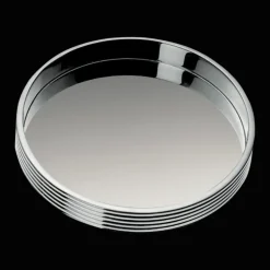 Silver-Plated Bottle Coaster