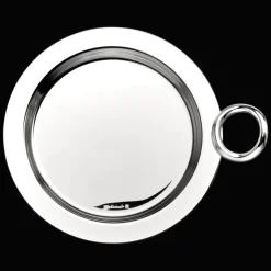 Silver-Plated Bottle/Carafe Coaster