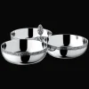 Silver-Plated 3-Bowl Server