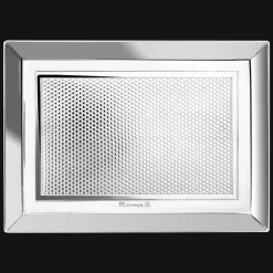 Silver-Plated Business Card Tray - 5 x 3.5 in